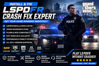 install and fix lspdfr with crash troubleshooting mods and fix gta v crashes