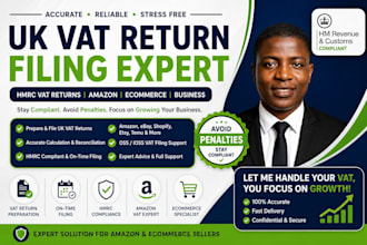 prepare and file your UK vat return with hmrc for amazon and ecommerce sellers