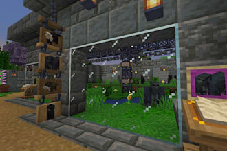 create minecraft java rpg modpack bedrock forge, fabric smp servers bug fixing