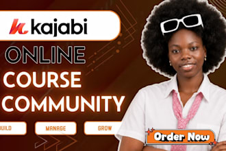 create kajabi websites, landing pages, and email sequences