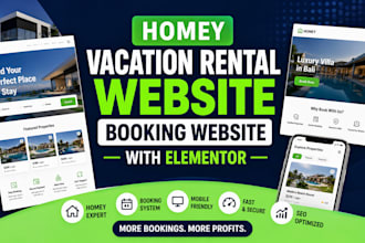 build homey vacation rental booking website real estate website guest post hotel