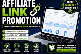 promote your affiliate link to a highly targeted niche audience