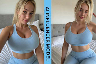 influencer ia nsfw sfw, modelo de ia, lora, flujo de trabajo comfyui para fanvue