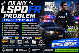 fix any problem you have for lspdfr