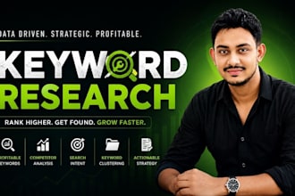 do profitable SEO keyword research and competitor analysis
