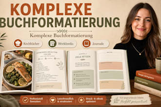 formatiere dein kochbuch arbeitsbuch oder journal in indesign