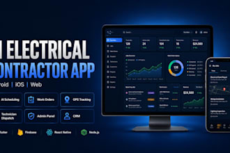 ai electrical contractor, work order management app technician dispatch software