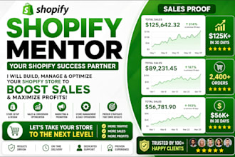 be your shopify mentor or automated dropshipping consultant