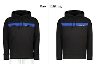do flat lay image editing, ghost mannequin, neck joint edit