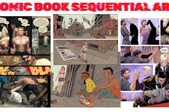 draw comic sequential art western comic retro nsfw comic panel graphic novel
