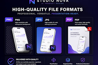 create your ai startup pitch deck and app mockups