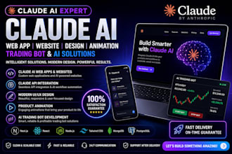 claude webapp claude website claude design claude product animation trading bot