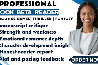 beta read romance thriller beta read fantasy sci fi beta read ya novel beta read