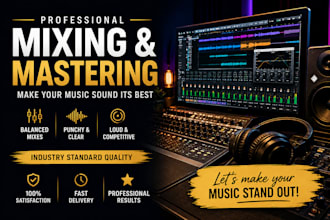 mix and master your song to radio quality