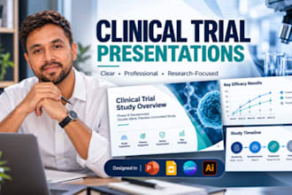 design pharmaceutical and clinical research presentations