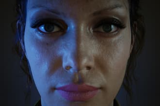 design 3d realistic custom unreal engine metahuman