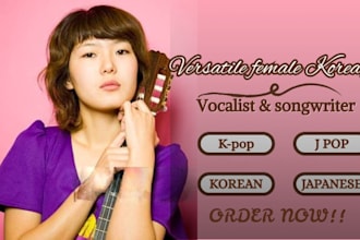 custom female kpop singersongwriter female vocalist japanse korean female rapper