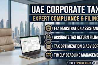 prepare and file uae corporate tax returns, registration, and compliance