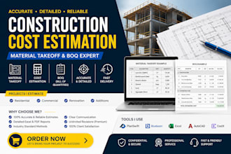 do construction cost estimation