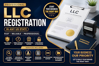 register USA llc, form US llc and obtain ein in texas florida and wyoming