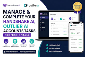 professionally manage and complete your handshake ai and outlier ai assessment
