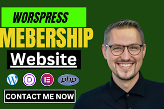 create a membership website with subsricption and paywall access