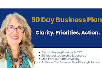 create your 90 day business action plan
