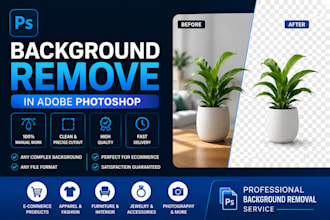 be your dedicated graphic designer for background removal