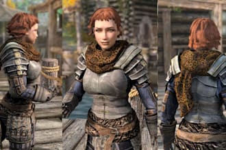 do custom 3d armor weapon mods for skyrim fallout 4 resident evil and starfield