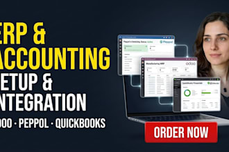setup odoo peppol e invoicing, manufacturing and quickbooks accounting