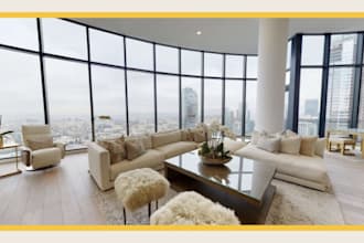 do matterport 360 virtual staging declutter and renovate using photoshop