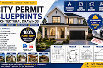 city permit blueprints architect, city permit blueprints architect