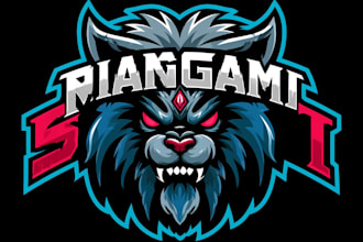 create a custom fantasy esports mascot logo