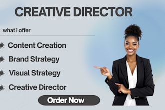 design a modern minimalist logo , creative director and complete brand identity