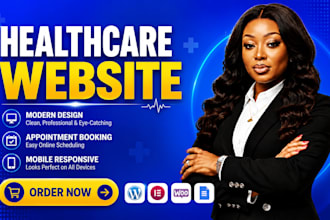design a medical and dentist website