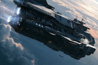 make sci fi spaceship design