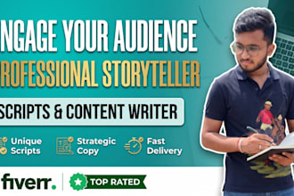 write viral youtube shorts and reels scripts