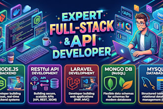 build rest apis, fix backend bugs, and optimize mysql databases