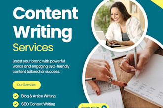 write high quality article