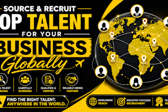 source and recruit top talent for your business globally