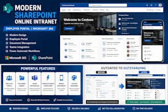 modernize sharepoint online intranet and microsoft 365 employee portal