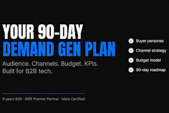 build your b2b demand generation and marketing strategy