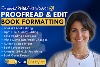 proofread kdp fiction book editing kindle book formatting self help book editor