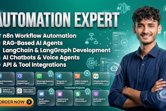 build n8n automation, n8n ai agent, workflow automation