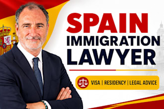 be your spain immigration lawyer for visa, residency and legal advice