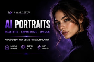create realistic ai portraits