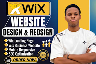 redesign wix website design wix website wix ecommerce store wix studio expert
