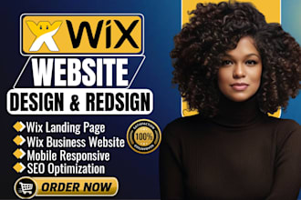 redesign wix website design wix website wix ecommerce store wix studio expert