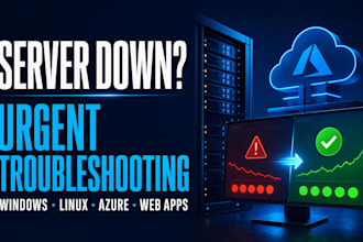 urgently troubleshoot and fix your server or web app issue
