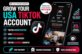 grow your USA tiktok business for monetization and engagement